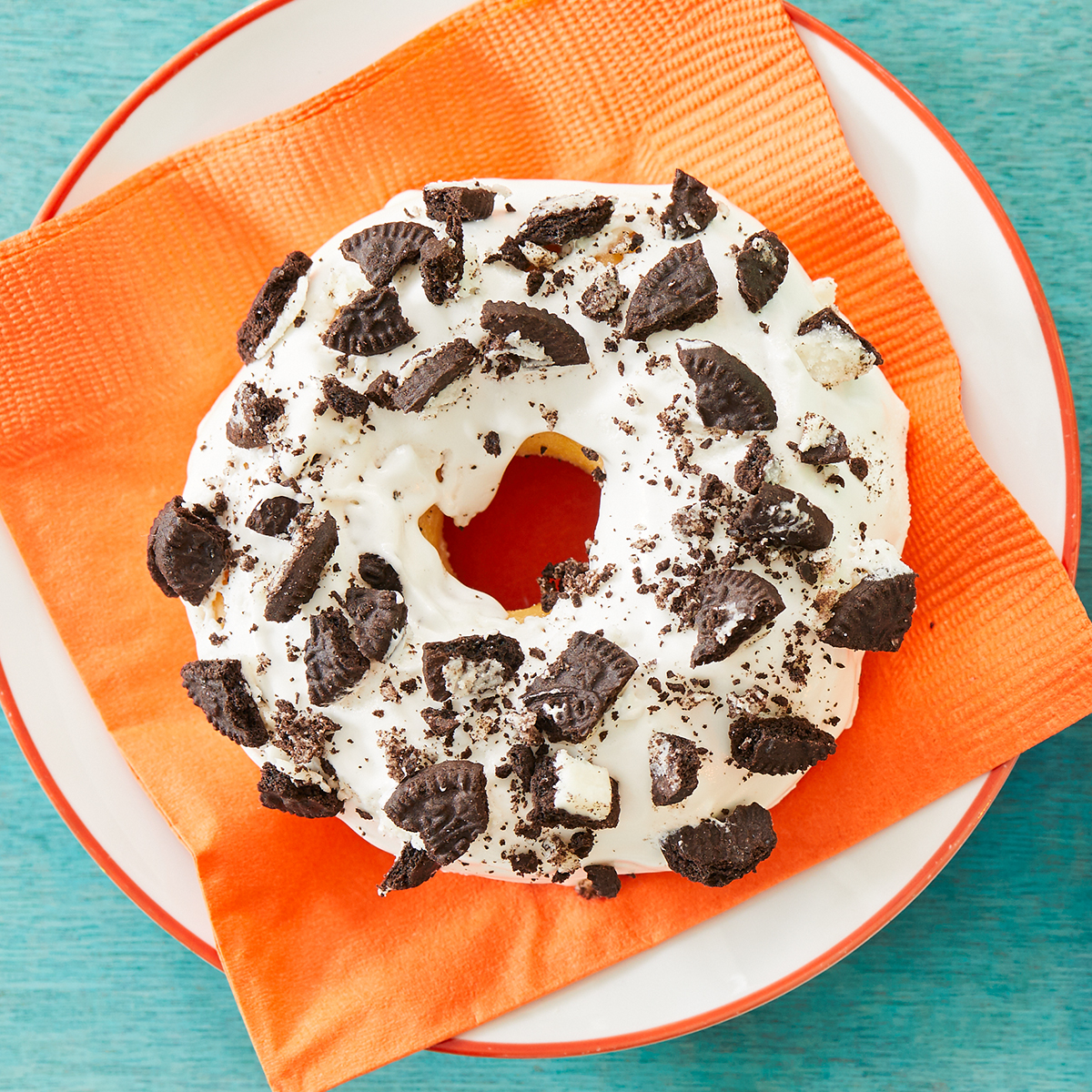 Marshmallow Oreo donuts