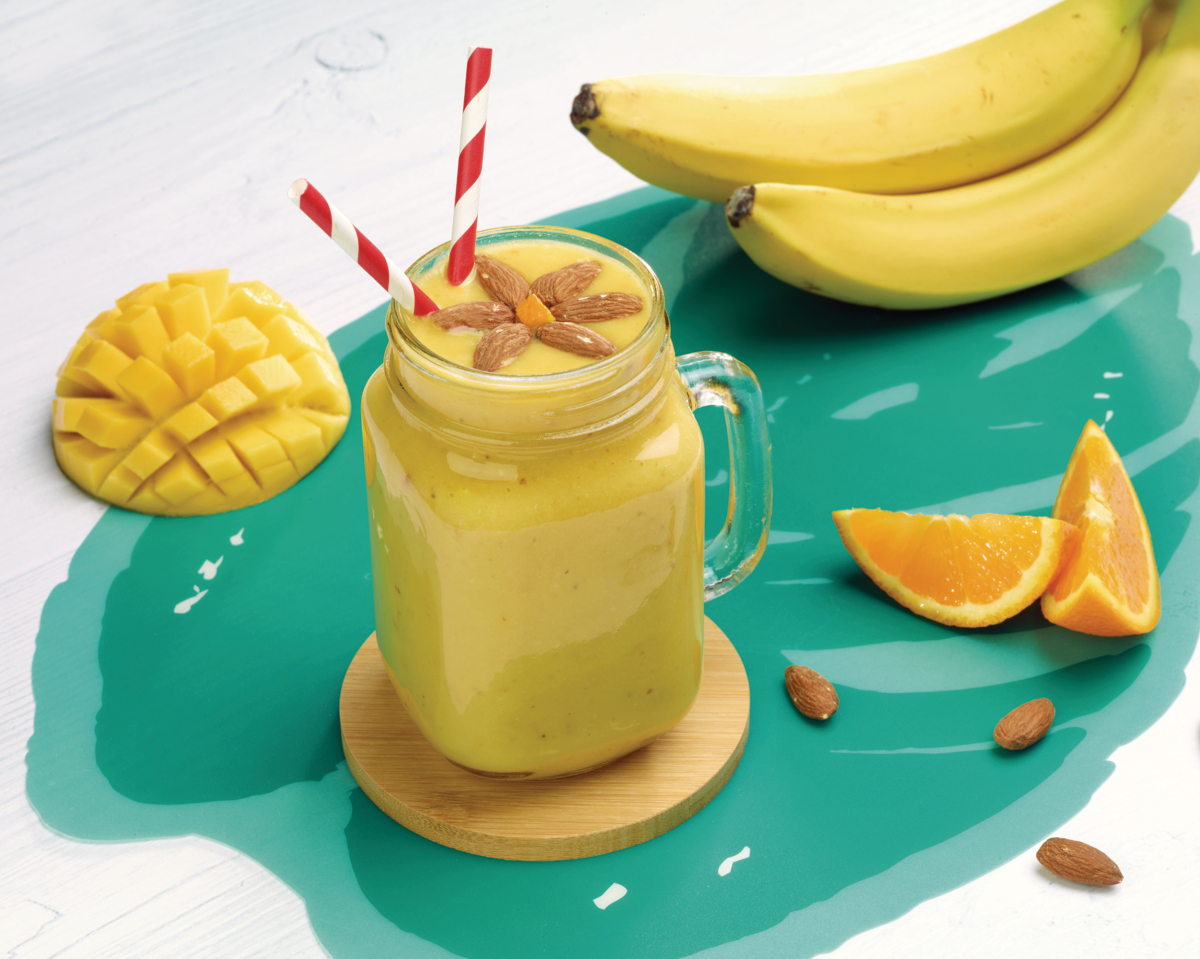 Mango-amandelshake