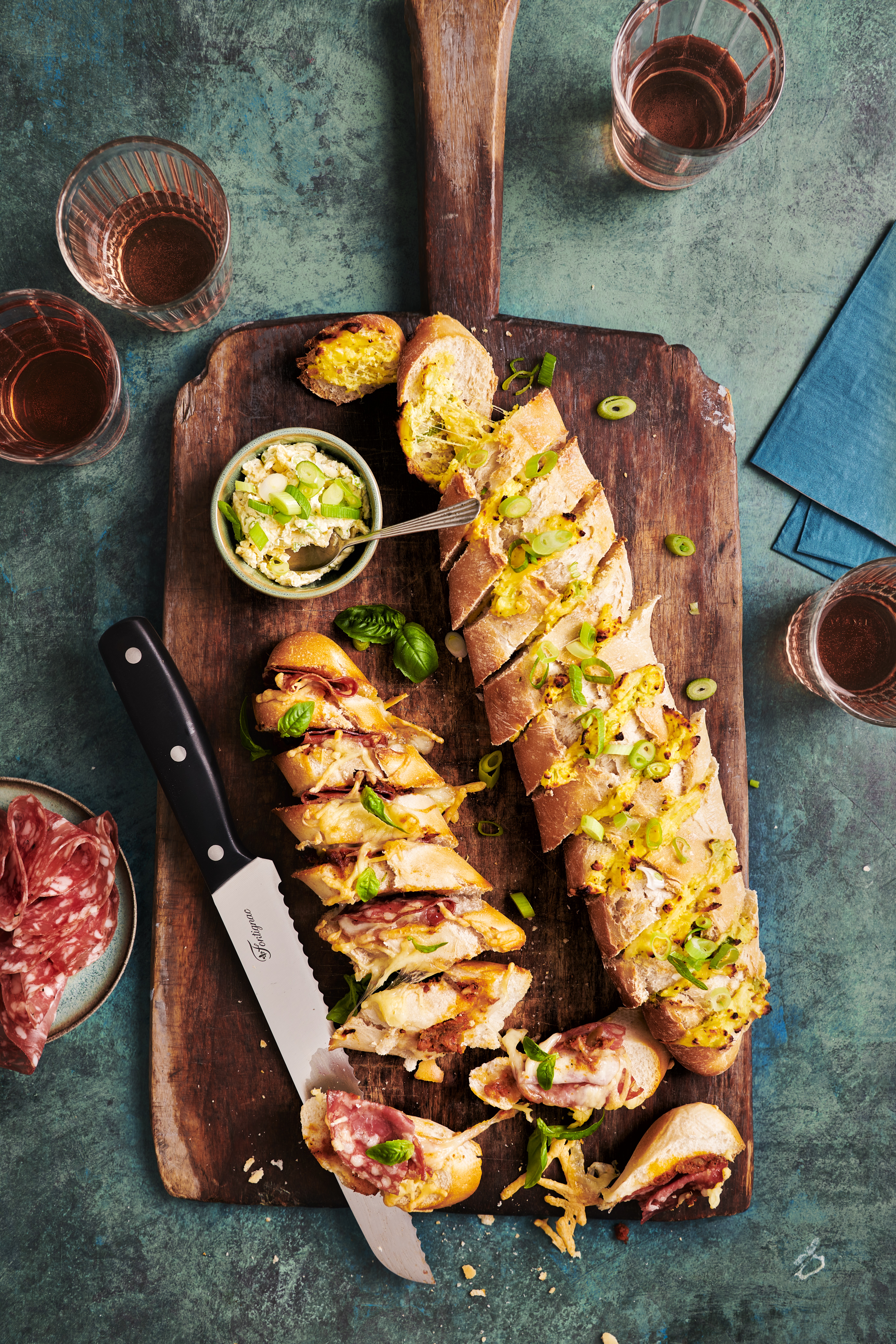 Pizza baguette