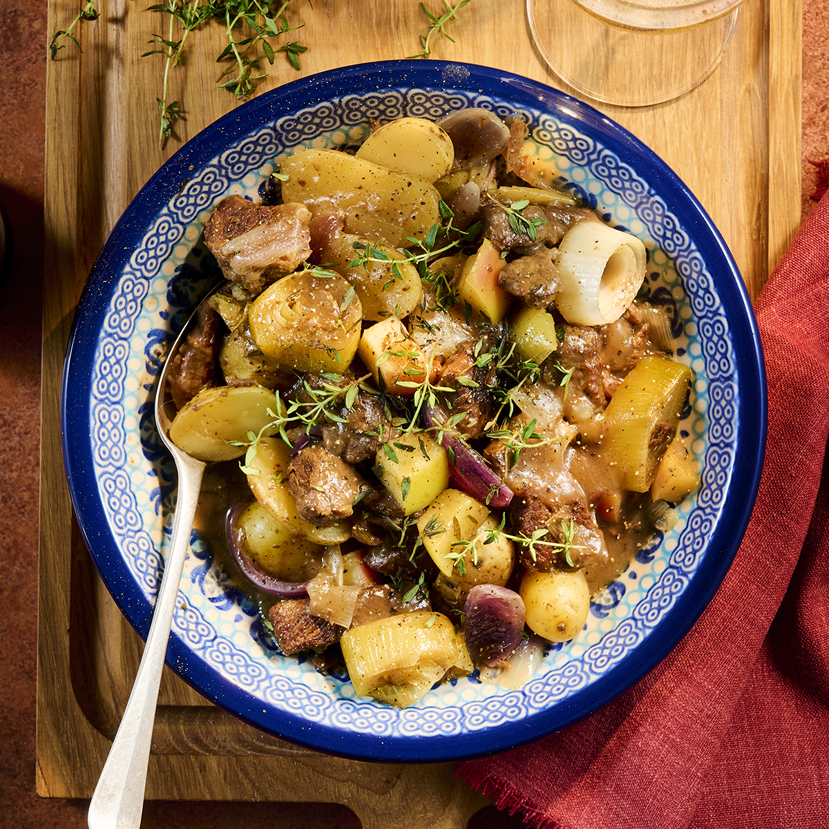 Runderstoof met appelcider