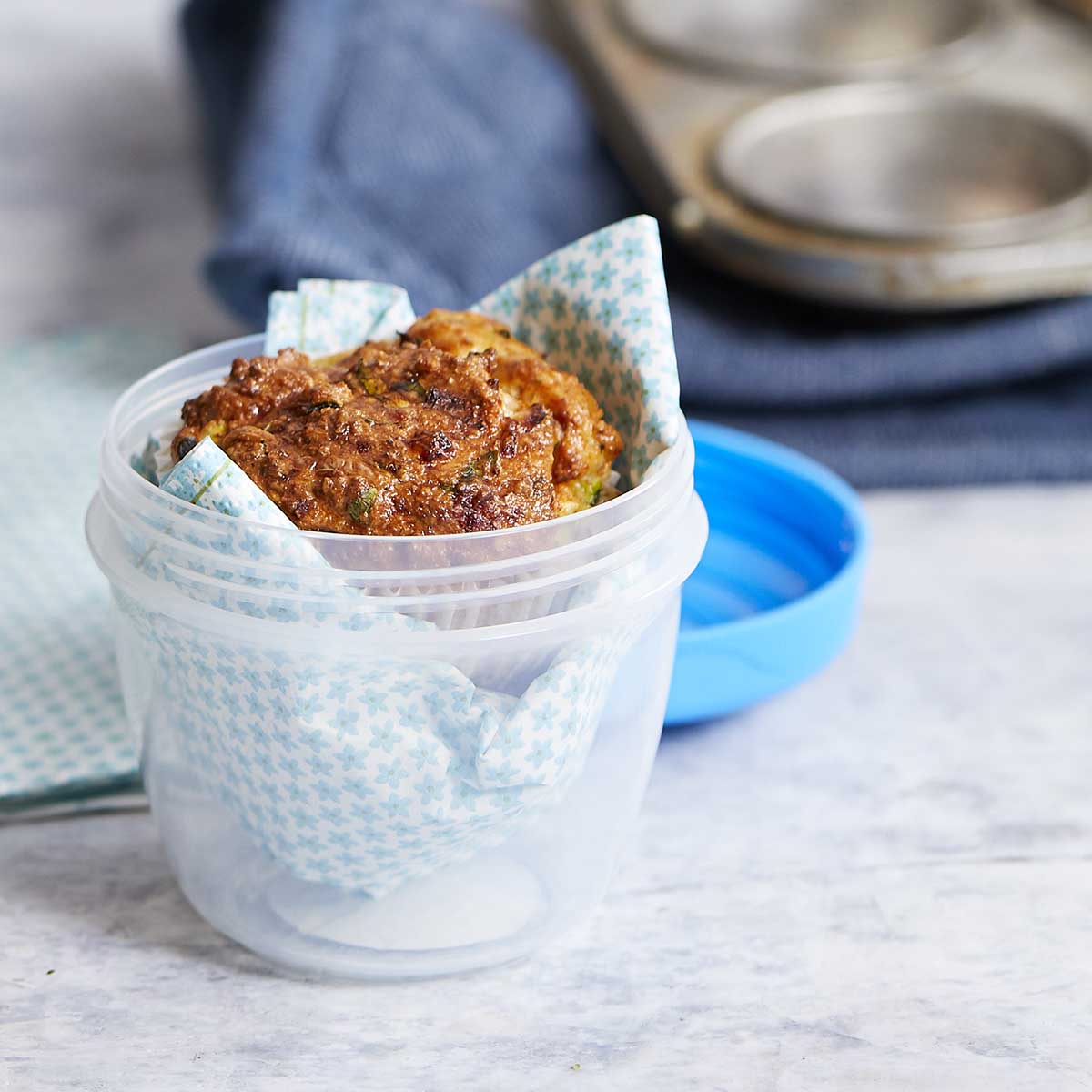 Muffins met courgette