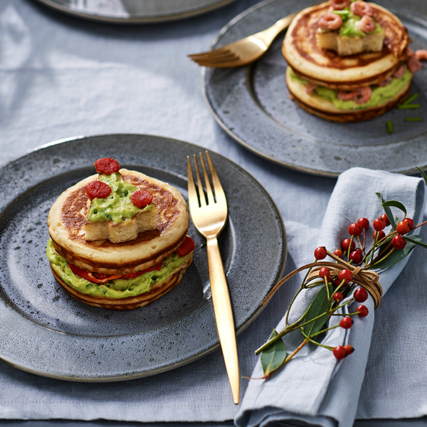 Kerstboompannenkoekjes