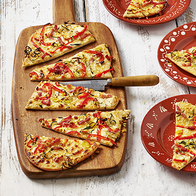 Flammküche of tarte flambée