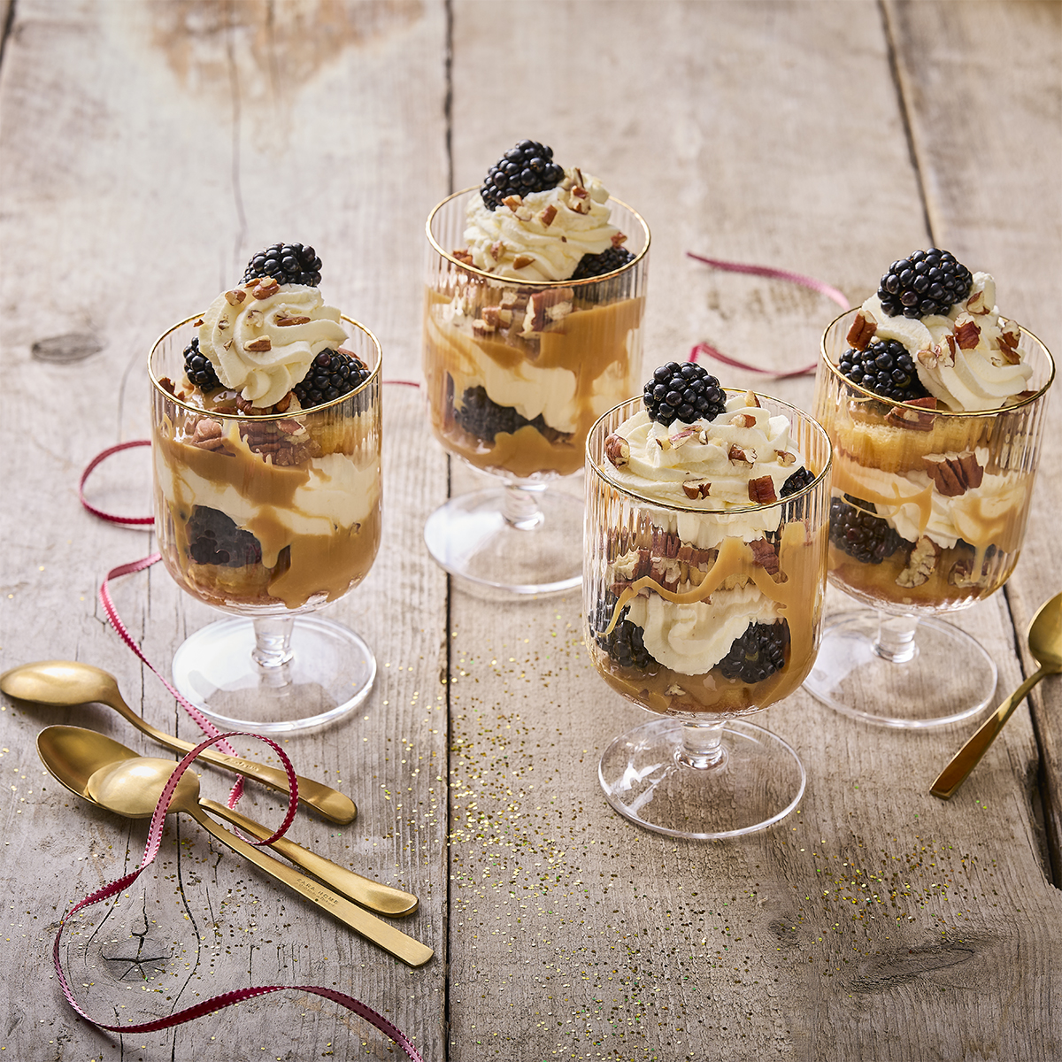 Karamel-pecantrifles