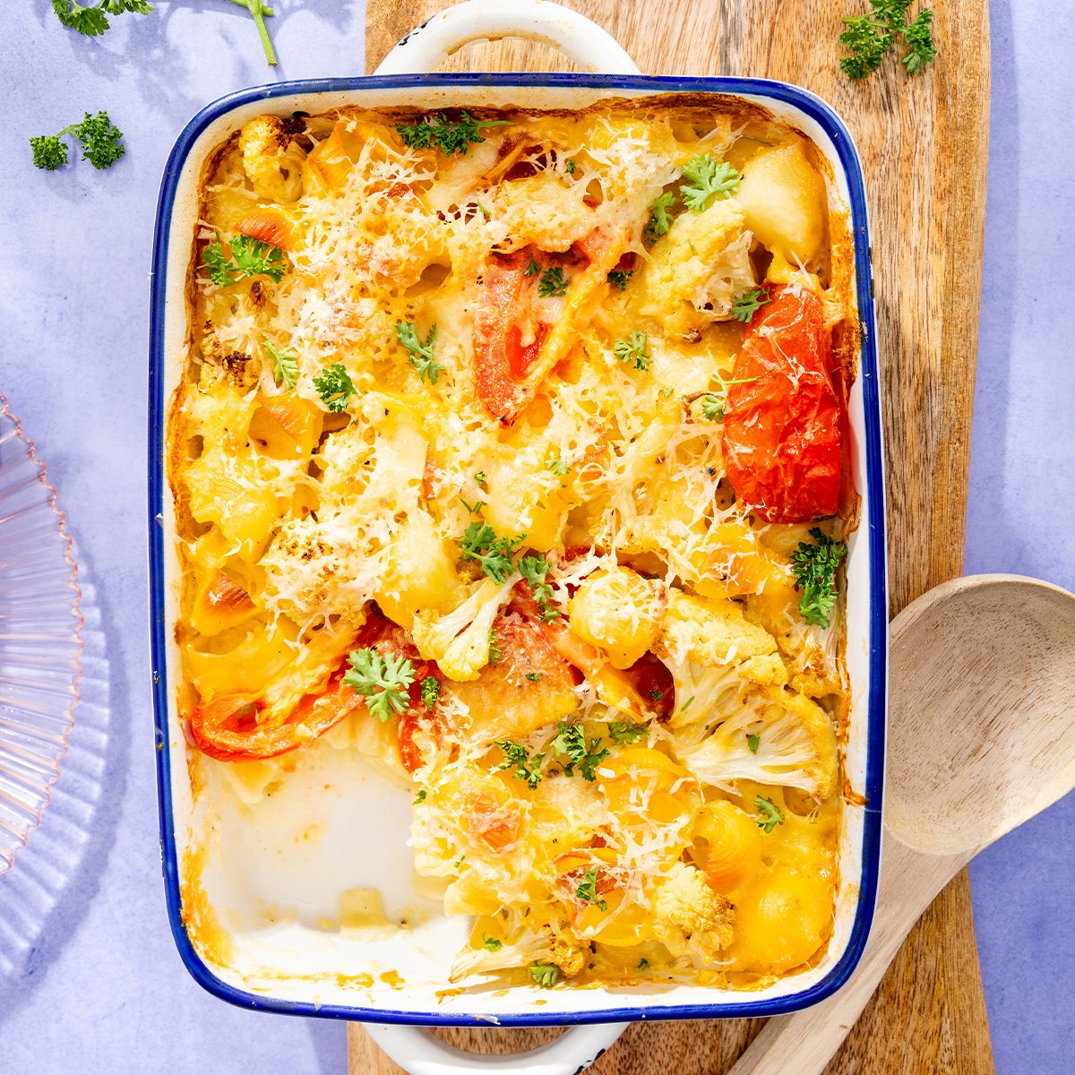 Bloemkool mac and cheese