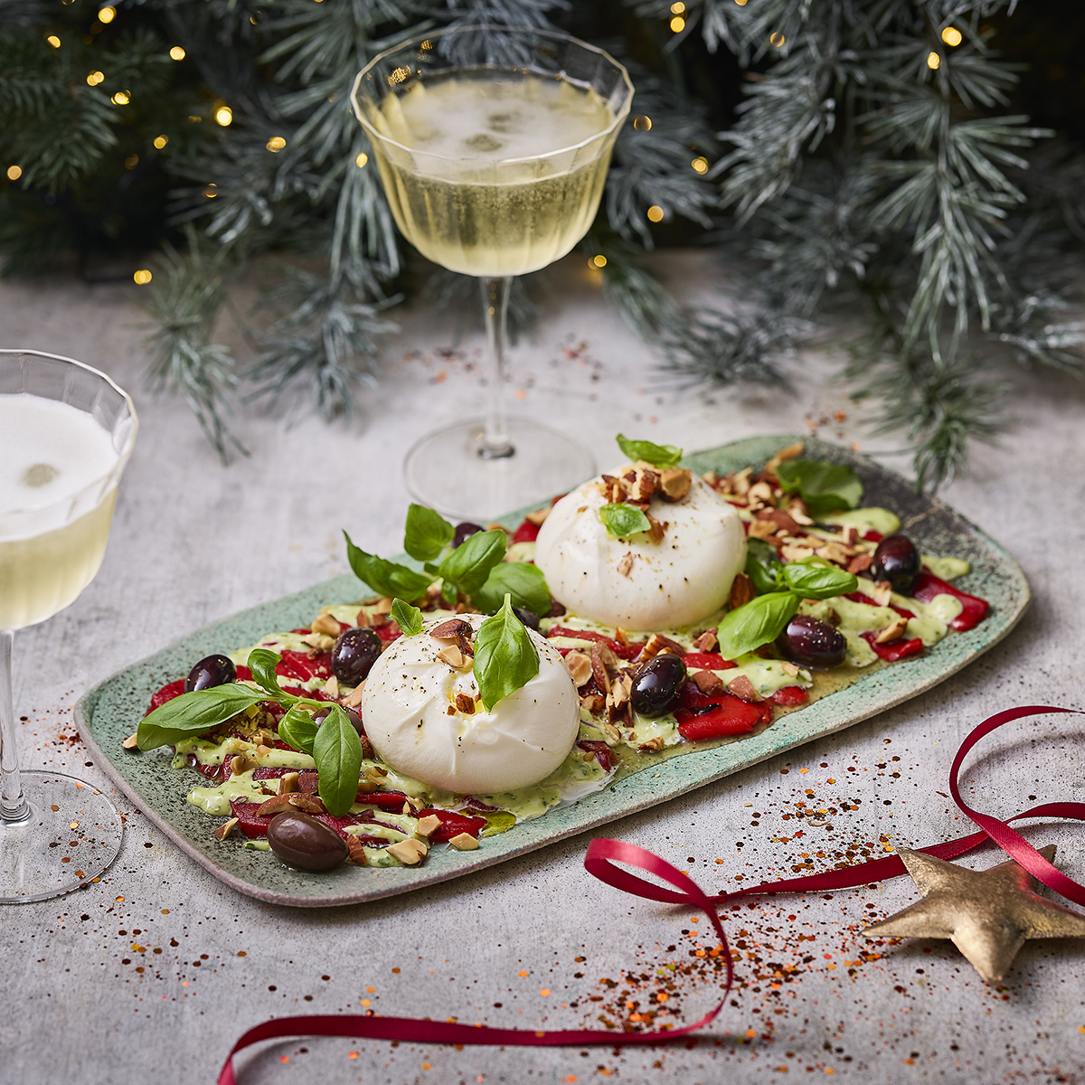 Geroosterde paprikacarpaccio