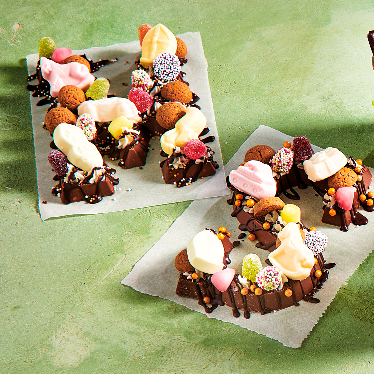 Bakkers chocoladeletter