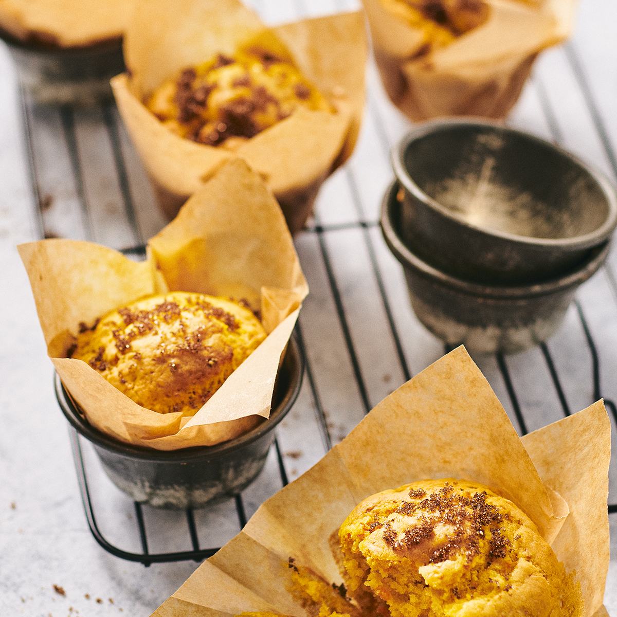 Pompoenmuffins