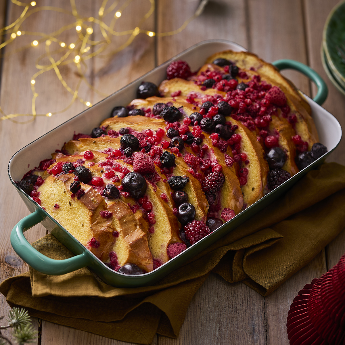 Duivekater broodpudding