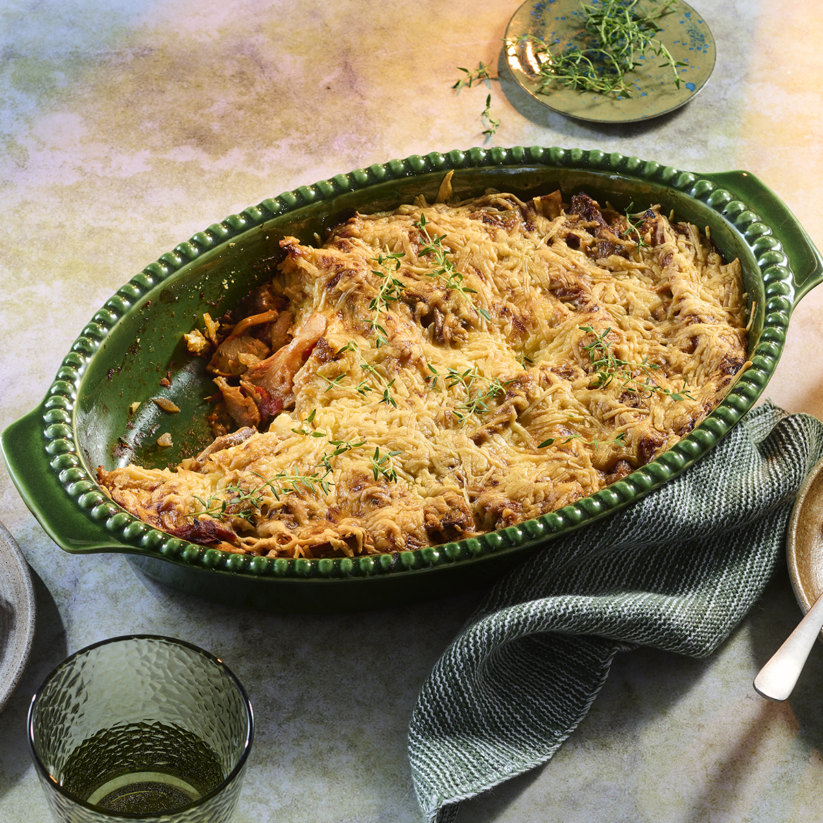 Paddenstoelenlasagne
