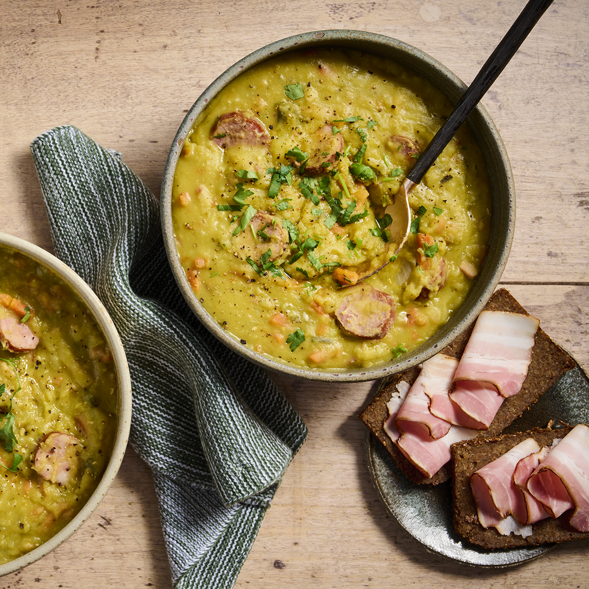 Makkelijke erwtensoep