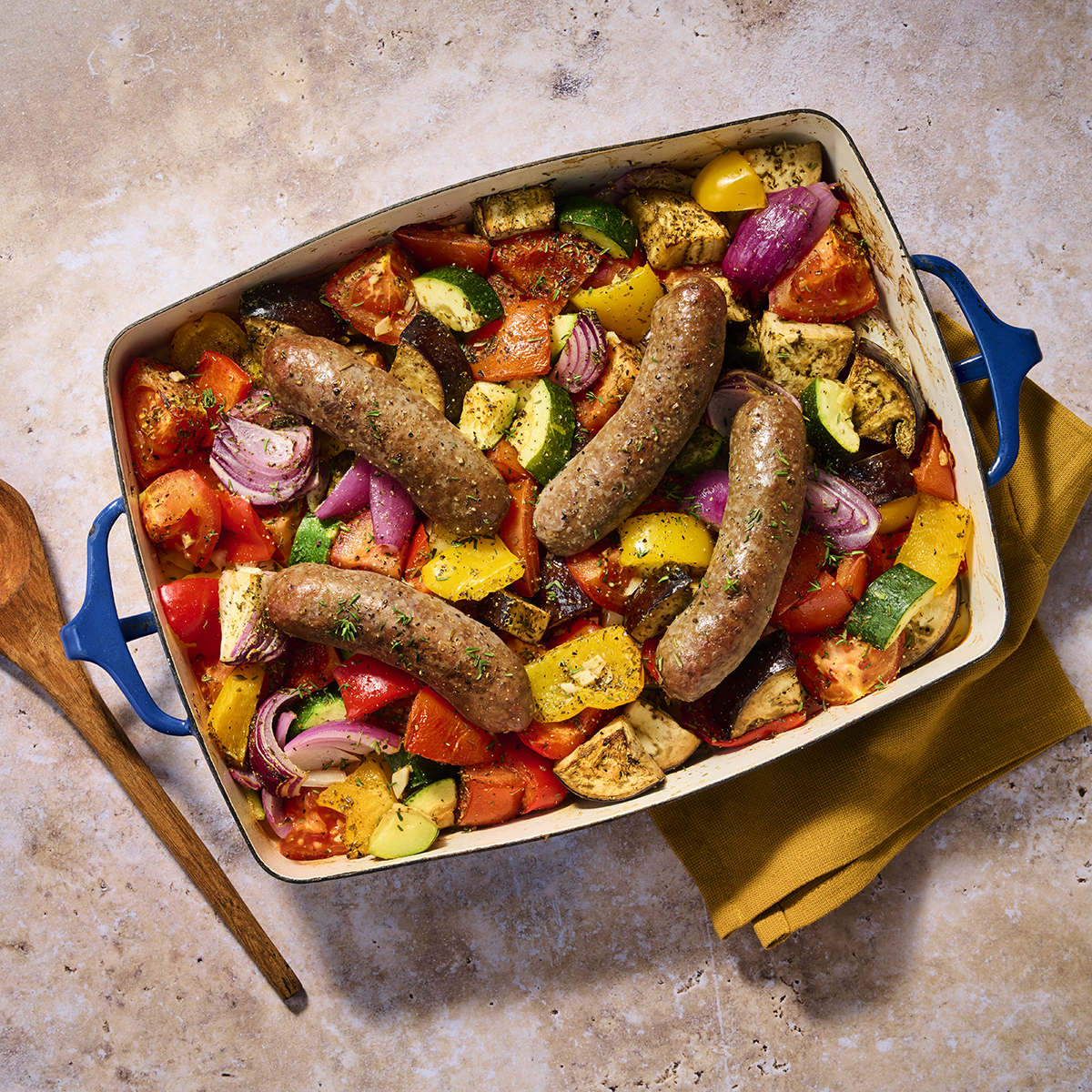 Oven-ratatouille