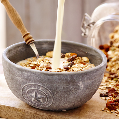 Goed gevulde muesli