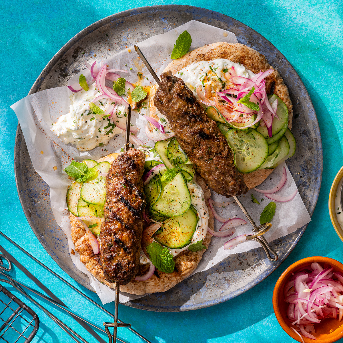 Köfte van de barbecue