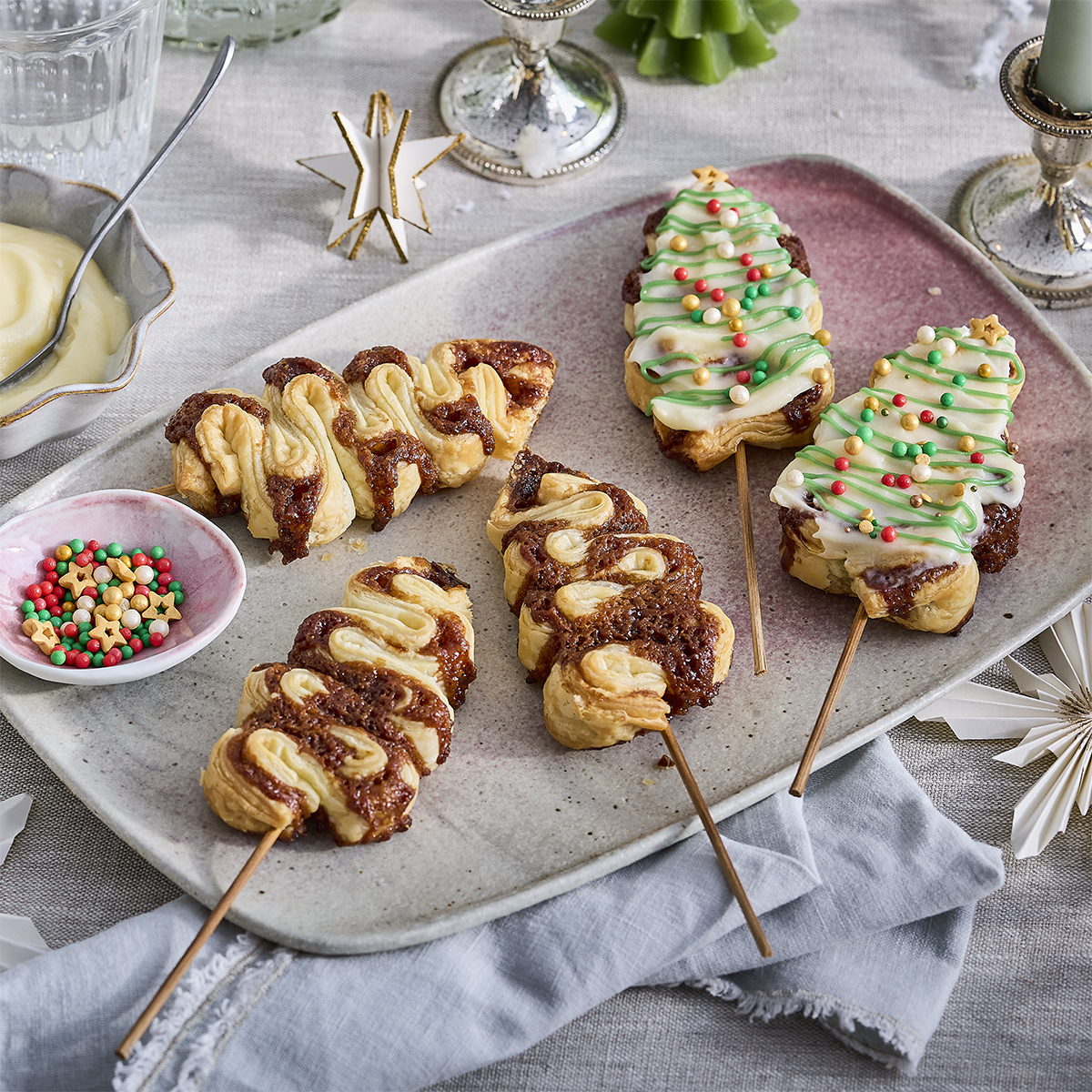 Cinnamon kerstboompjes