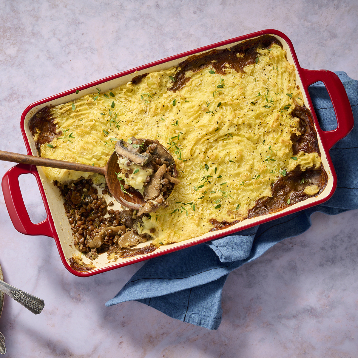 Plantaardige shepherd’s pie